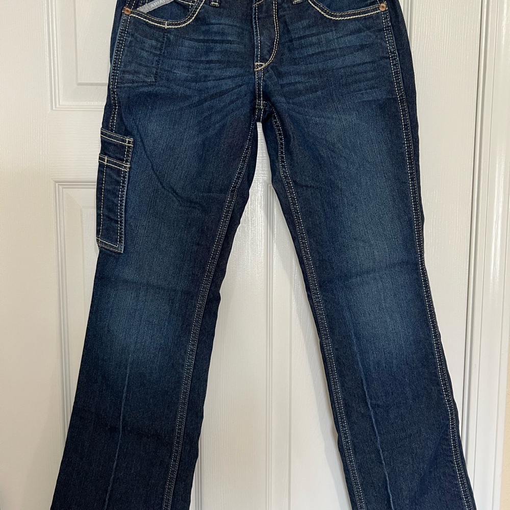Women's Artist Rebar Mid-rise boot cut jeans